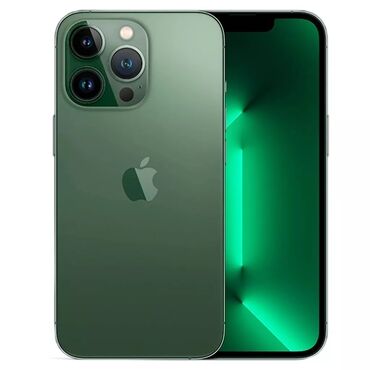 lalafo iphone 13: IPhone 13 Pro, Б/у, 128 ГБ, Alpine Green, Защитное стекло, Чехол, Кабель, 86 %