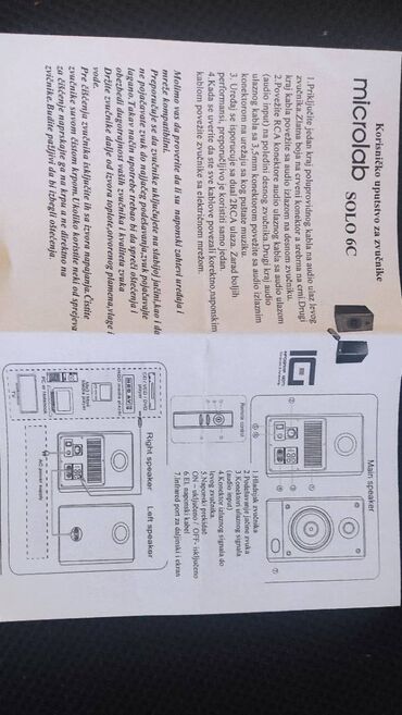 Zvučnici i stereo sistemi: Microlab Solo 6c Solo 6 serija (po meni najbolja, zajedno sa solo 16 — 9