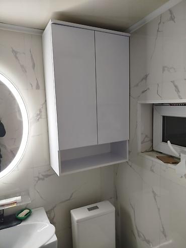 Тумбы для вещей и одежды: Тумба для вещей и одежды, Без зеркала, ЛДСП, цвет - Белый — 7