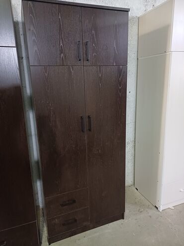 Шкафы для одежды: Шкаф для одежды, Новый, Прямой, ЛДСП — 6