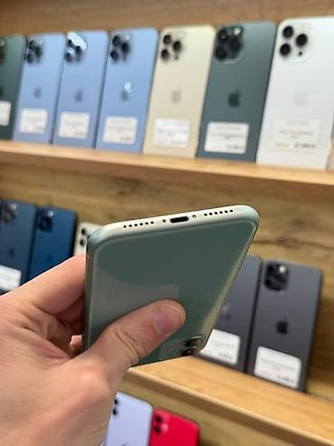 i̇phona 6: IPhone 11, 128 GB, Yaşıl, Zəmanət, Kredit, Simsiz şarj — 5