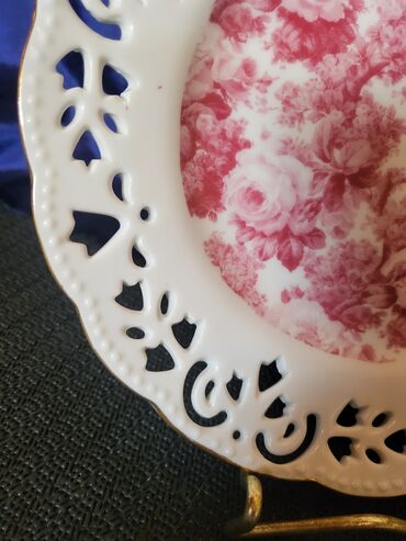 Ostalo posuđe: Tanjir nov, za posluzenje,ukras,porcelanski iz 70ih. Perfektan — 4