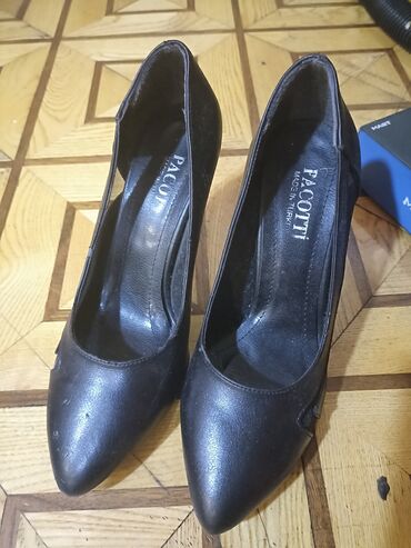 ev üçün qadın şap şapları baletkalar: PAOQTTI qadın tuflisi – Made in Turkey. - Rəng: qara - Model: klassik