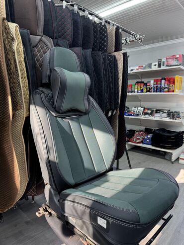 Чехлы и накидки на сиденья: Чехлы Экокожа, С подушкой, Новый, Бесплатная доставка, Самовывоз — 3