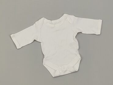 białe body z kołnierzykiem dla dziewczynki: Body, Newborn baby, 
condition - Good