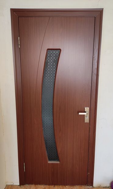 Saturn: İşlənmiş Otaq qapısı 80x200 sm Plintus ilə, Zəmanətsiz, Ünvandan götürmə