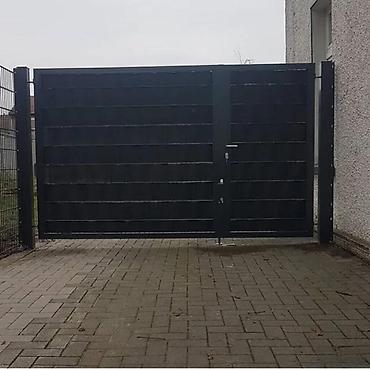 Proizvodi od rolovanog metala, metalni kanali: Panelna ograda 2D 6/5/6 mm ispuna trake,metar kvadratni. Panelna — 13