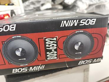 bos mini: Акустические динамики BOS-MINI BOS-6592 (пара) - Тип: среднечастотные — 4