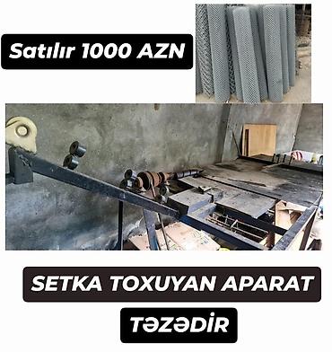 hasar setkası: Setka toxuyan aparat - Məhsul: Metall setka toxuma aparatı - Qiymət — 1