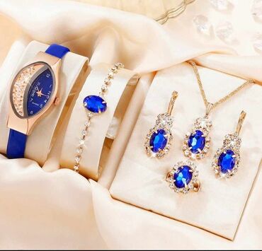 ogrlica uz vrat: Set: Bracelet, Earrings, Necklace