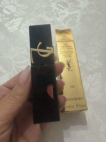 face: Yves Saint Laurent The Inks Vinyl Cream High Shine Lip Stain - Тон — 2