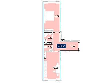 продажа квартира каинды: 1 комната, 49 м², Достук с. Элитка, 6 этаж, Свежий ремонт — 1