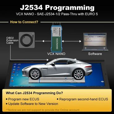 Alati za automobile: VXDIAG VCX NANO NX100 WiFi za VW/Audi/Škoda/Seat/Bentley VXDIAG VCX — 8