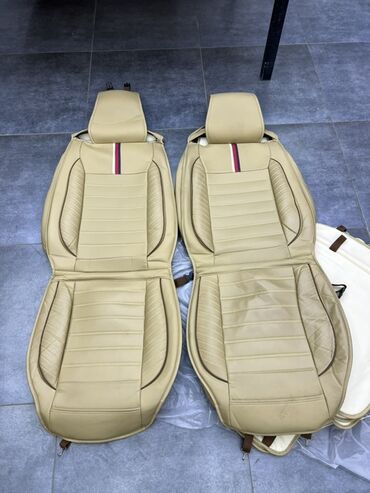 чехол для салона авто: Чехолдор Эко булгаары, түсү - Саргыч боз