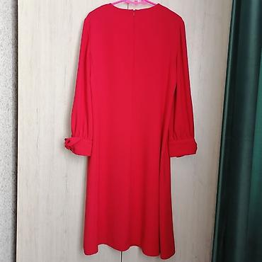 shops: Платье турецкое красное, длина чуть ниже коленки, вниз слегка — 3