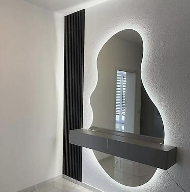 Зеркала: ЗЕРКАЛО С ПОДСВТЕКОй. Доступные цены, краткие сроки изготовления at lalafo.kg — 23 Зеркала: ЗЕРКАЛО С ПОДСВТЕКОй. Доступные цены, краткие сроки изготовления — 23