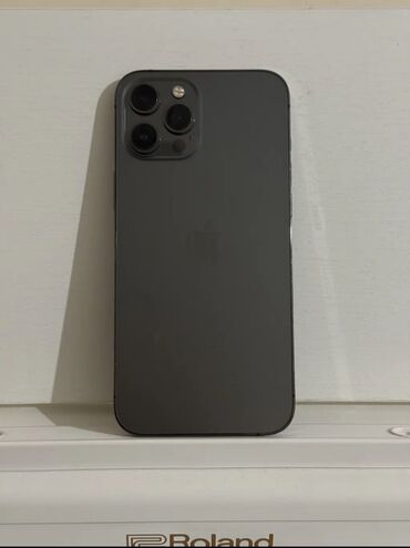 редми 11 ноте: IPhone 12 Pro Max, Колдонулган, 128 ГБ, Matte Space Gray, Каптама, 81 %