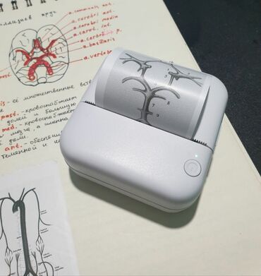 Карманный мини принтер 🖨️ Портативный мини принтер для наклеек