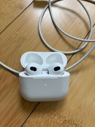 pişikli qulaqcıq: Apple AirPods 3 - Original Оригинальные наушники. Кейс с беспроводной