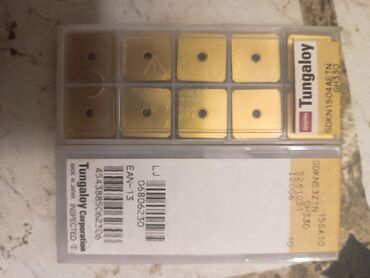 Digər alətlər: Torna və frezə üçün kəsici lövhəciklər (karbid insertlər) komplekti - — 17