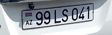 vita avto: Avtonömrə: 99 LS 041 — 1