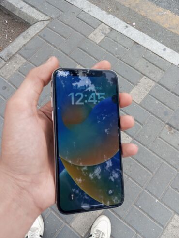 apple iphone x: IPhone X, 64 ГБ, Black Titanium