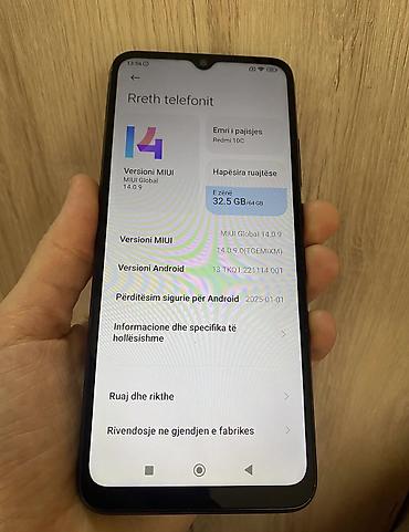 black sharp: Redmi, Redmi 10C, Б/у, 64 ГБ, цвет - Черный, 2 SIM — 6