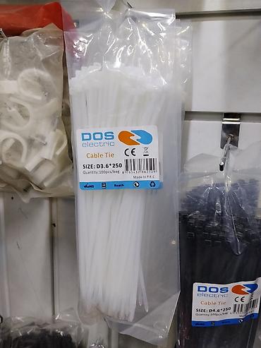 Стяжки кабельные DOS electric - Тип: пластиковые хомуты (Cable Tie)