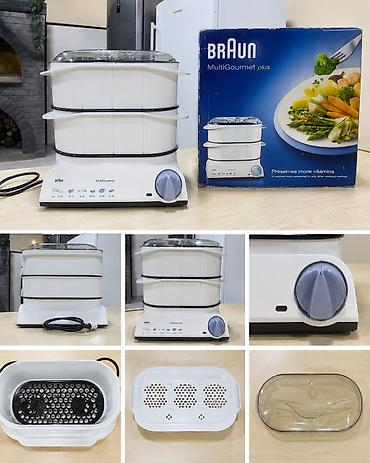 yemek bisiren: Buxarlı bişirici Braun, qabların sayı - 2, Yeni — 2