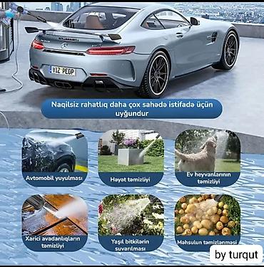 generator dizel: Akkumulyatorlu portativ yuyucu (gərginliksiz təzyiqli yuma tapançası) — 3