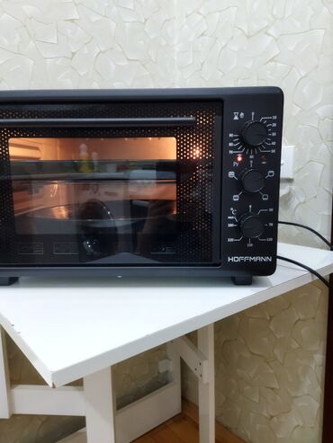 Duxovkalar: Duxovka Hoffmann, Elektrik, rəng - Qara, Ayrıca dayanan — 6