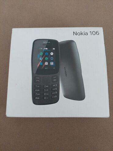 bela kosuljica sa: Nokia 106, color - Black, Button phone, Dual SIM cards