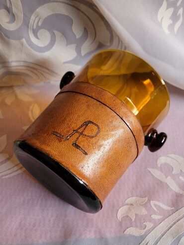 Čaše: Servis nov duvano staklo,koza za zestoko pice. 70,80te — 19