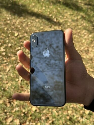 айфон икс р: IPhone X, 64 ГБ, Space Gray, Чехол, 76 %