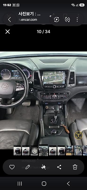санг енг истана: Ssangyong Rexton Khan: 2021 г., 2.2 л, Автомат, Дизель, Пикап — 3