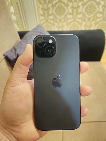 IPhone 15, 128 GB, Qara, Simsiz şarj
