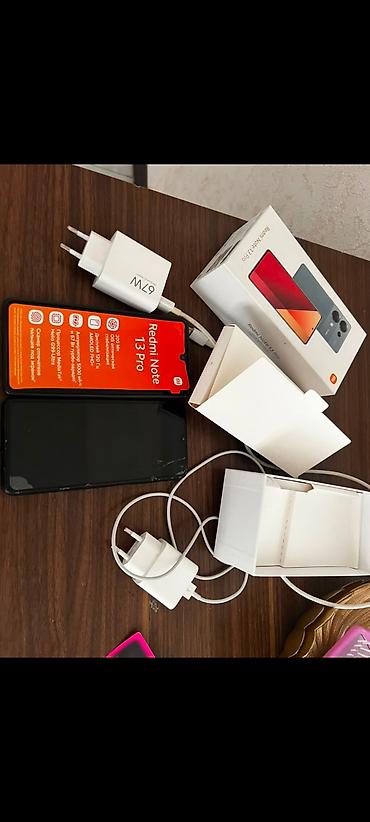 Redmi Note 13 Pro, 256 GB, rəng - Qara, Sənədlərlə