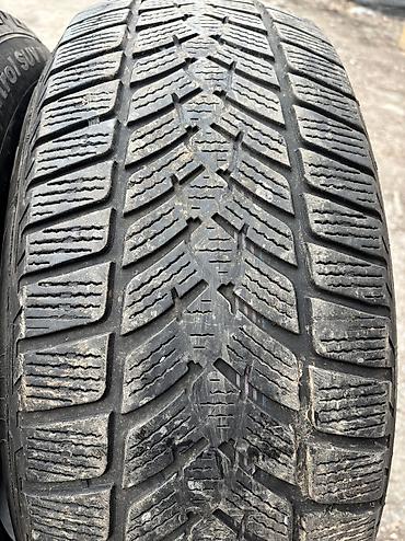Шины: Шины 235 / 60 / R 18, Всесезонная, Б/у, Пара, Германия, DUNLOP — 9