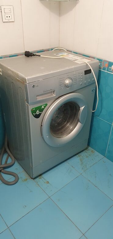 Paltaryuyan maşın LG, 6 kq, İşlənmiş, Avtomat, Qurutma var, Kredit yoxdur, Ünvandan götürmə