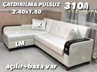 Çarpayılar: Künc divan, Yeni, Açılan, Bazalı, Parça, Şəhərdaxili pulsuz çatdırılma