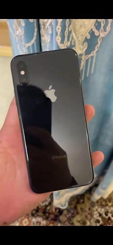 Apple iPhone: IPhone Xs, Б/у, 64 ГБ, Space Gray, Защитное стекло, Чехол, 81 % — 1