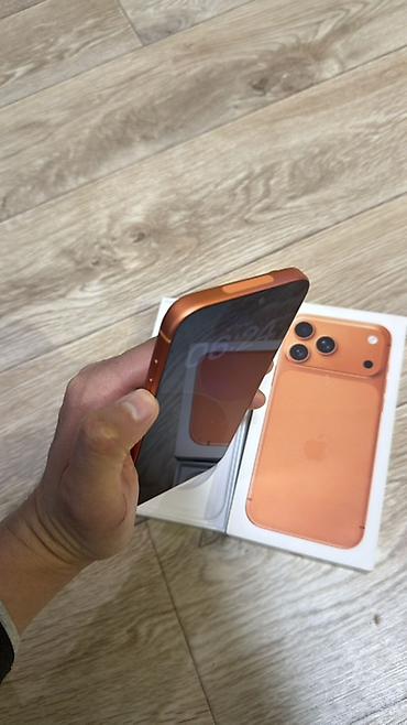 Техника и электроника: IPhone 17 Pro Max, Б/у, 256 ГБ, Оранжевый, Коробка, 95 % — 6