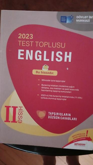 Testlər: İngilis dili Testlər 11-ci sinif, DİM, 2-ci hissə, 2023 il — 1
