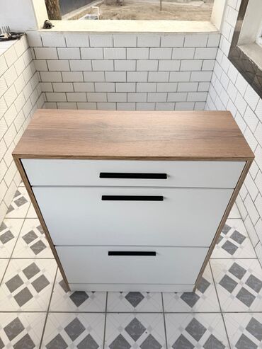 Тумбы и подставки для обуви: Тумба и подставка для обуви, Другой материал, цвет - Белый — 8