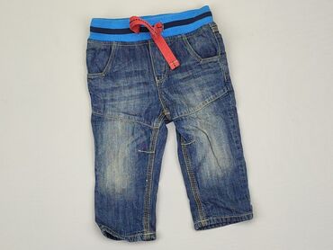 Spodnie jeansowe, 6-9 m, stan - Dobry