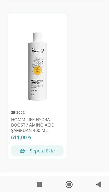 vitamin e 400: Şampun — 1