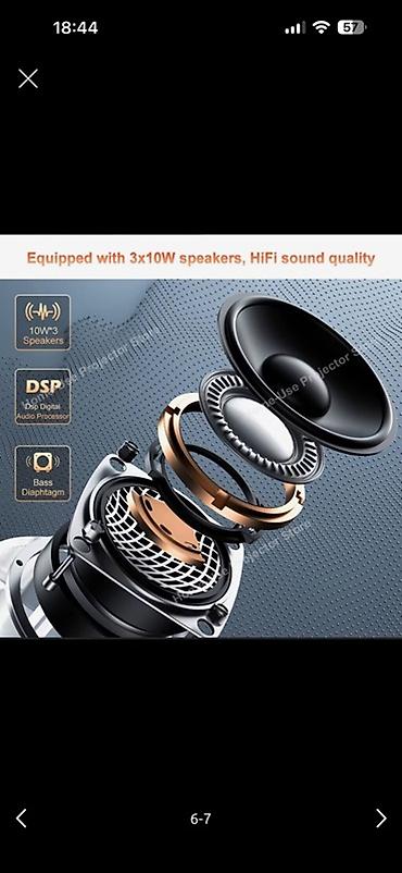 проектор 4k: Проектор FLIXTONE d9w ultra для домашнего кинотеатра - Нативное — 5