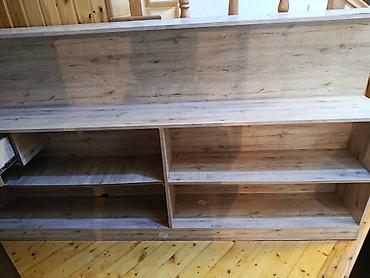 Ev üçün mebel: Mebel növü: Modul /bar stolu – açıq rəfli konsol Təsvir: uzunu 2.50 sm — 2