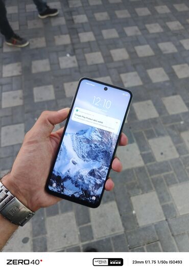 2 ci əl telfonlar: Redmi Note 9S, 128 GB, rəng - Ağ, Düyməli, Barmaq izi, Face ID