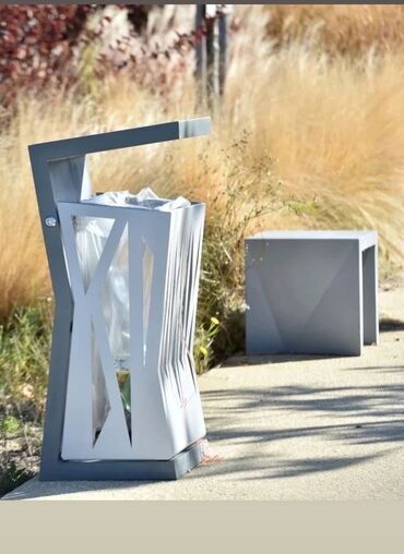 Tullantı qabları: Metal EN MMC olaraq istədiyiniz forma və ölçüde demir işlerinin — 18